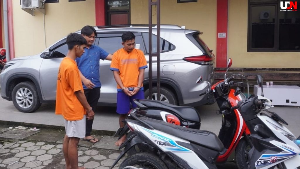 Curanmor Indekos Mahasiswa Pelaku Buang Pelat Motor Diringkus