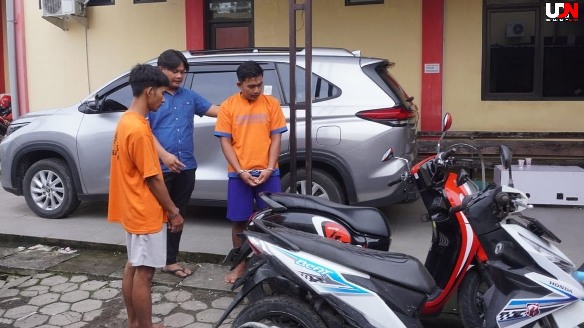 Curanmor Indekos Mahasiswa Pelaku Buang Pelat Motor Diringkus