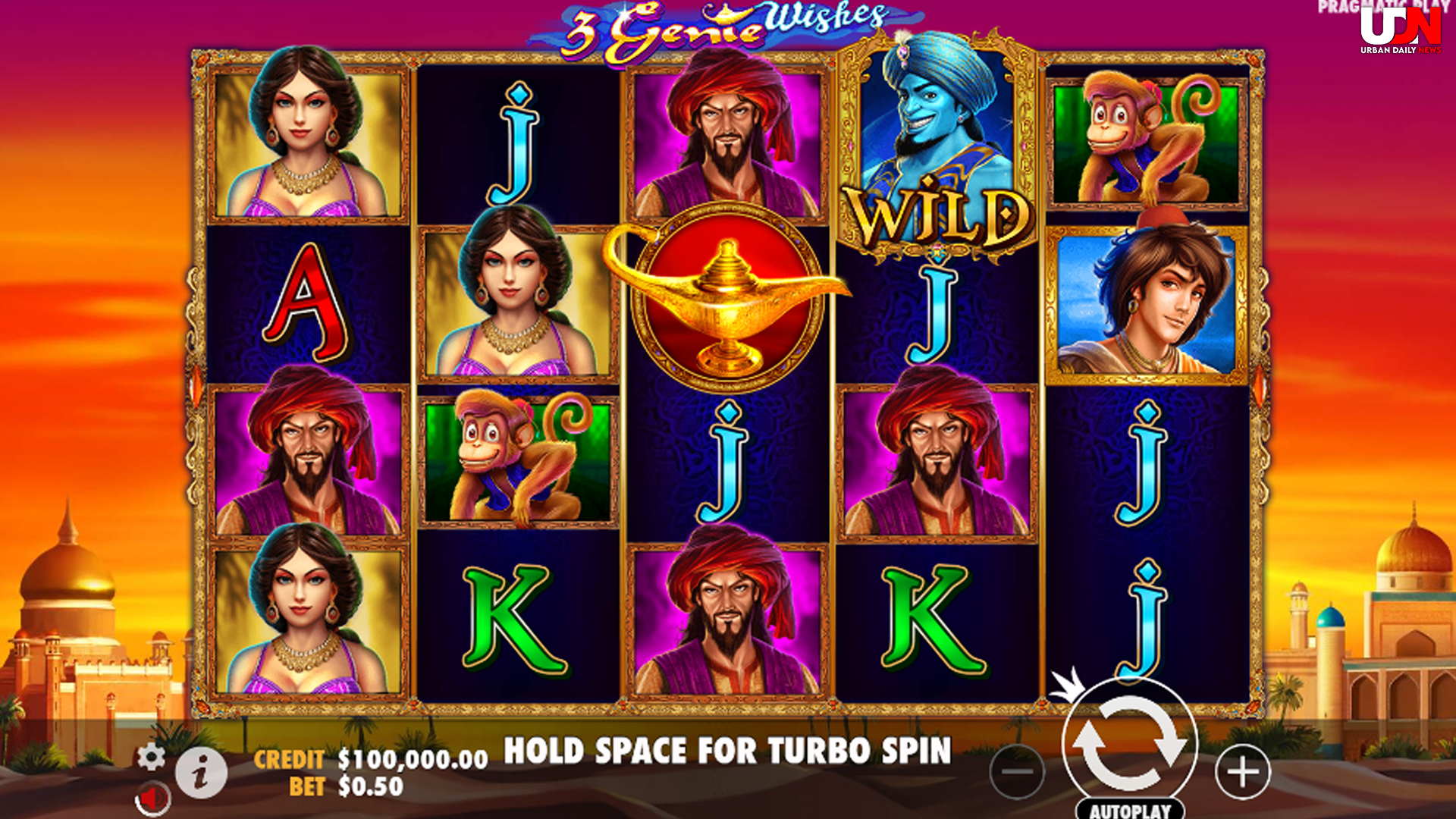 3 Genie Wishes: Slot Gacor Terbaik, Cuan Ajaib di Tanganmu