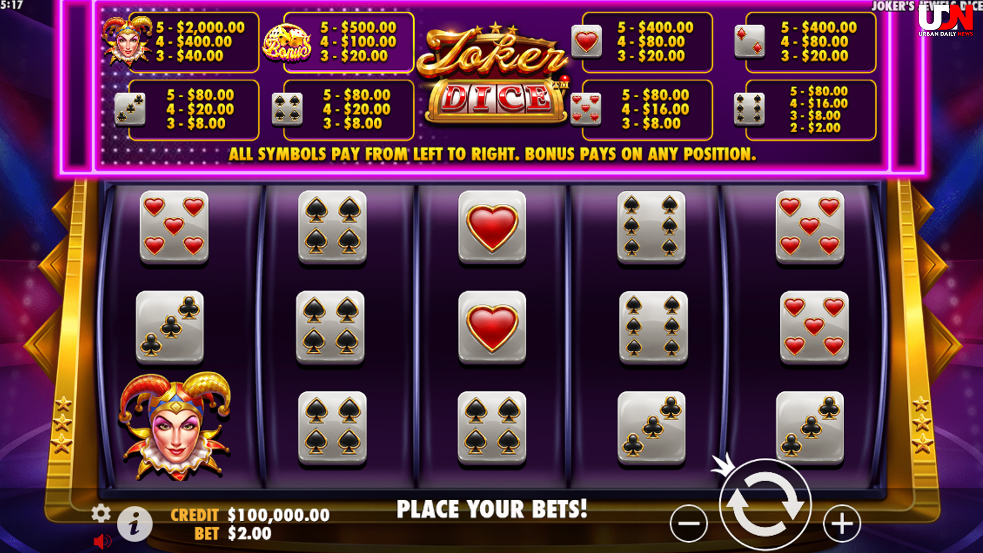 Trik Menang Slot Online Joker Jewels Dice Bikin Auto Cuan Instan