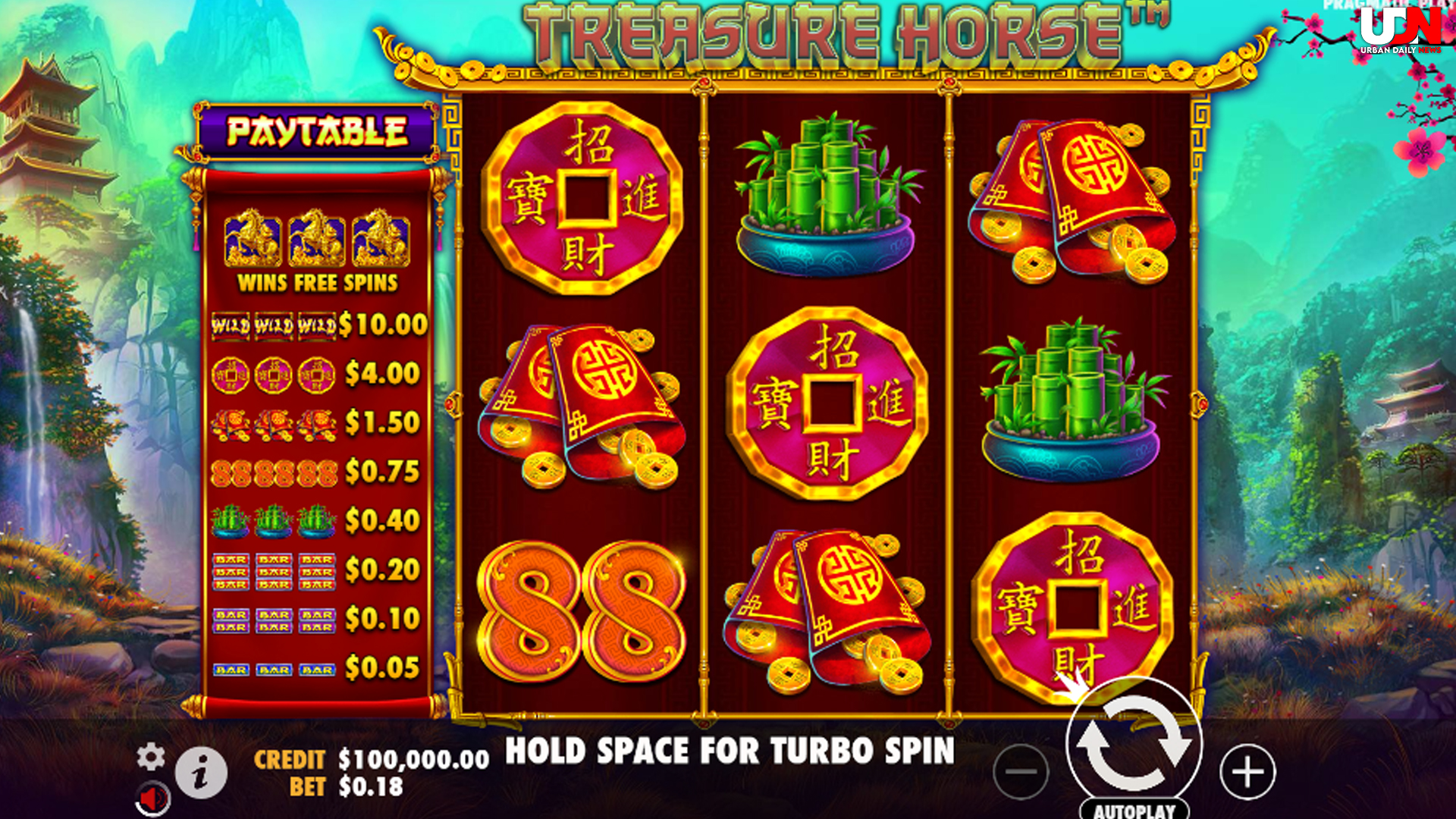 Slot Online Treasure Horse Tawarkan Kemenangan Dahsyat
