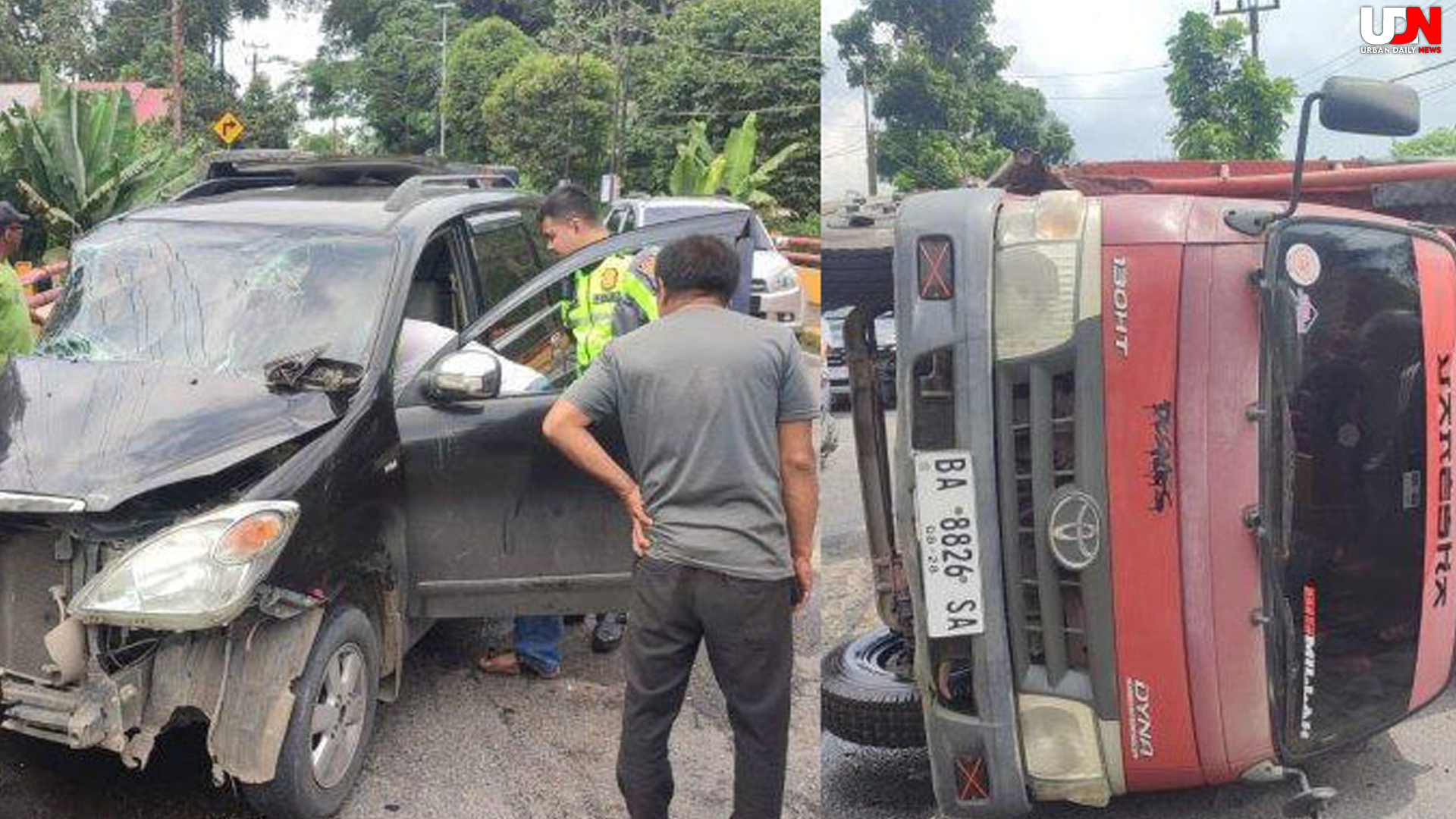 Avanza Tabrak Truk di Kulon Progo, Sopir Diduga Mengantuk