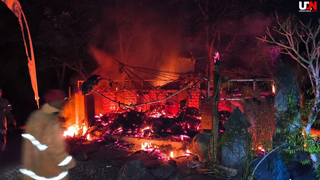 Kerusakan Parah Akibat Kebakaran di Toron Samalem, Pamekasan
