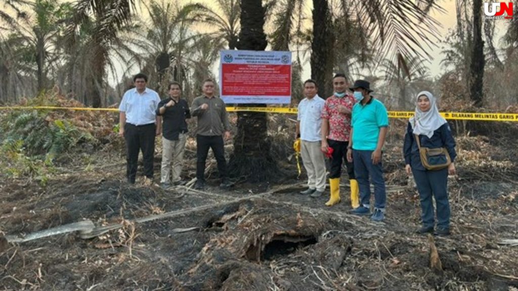 KLH Riau Segel 4 Perusahaan, Tutup Pabrik Sawit Lawan Karhutla