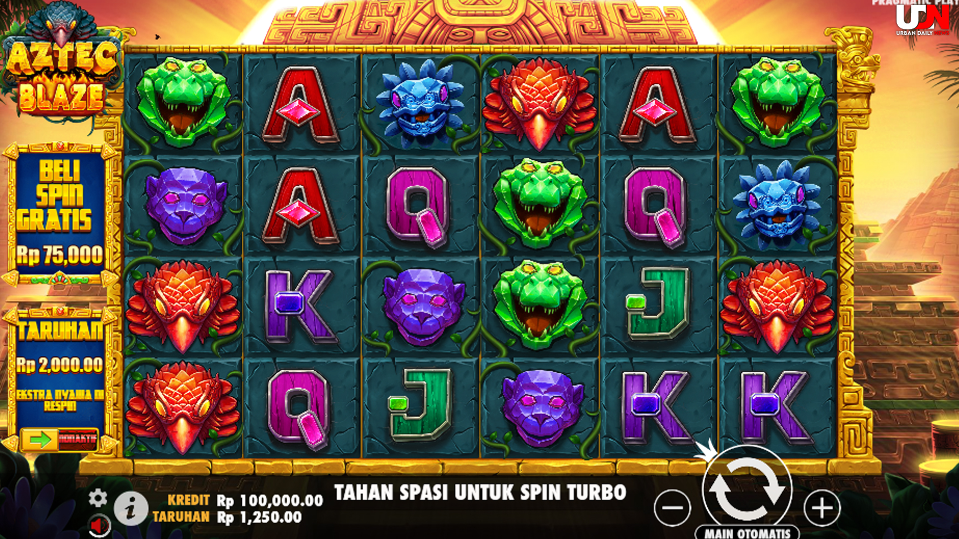 Bocoran Slot Aztec Blaze: Ruby8000 Login & Coba Pola Gacor Ini