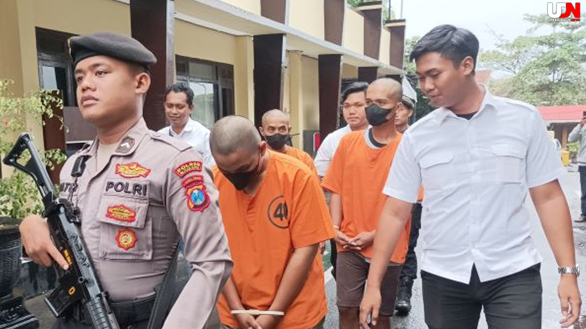 Penganiayaan di Pesta Miras Blitar, 3 Tersangka Ditahan Polisi