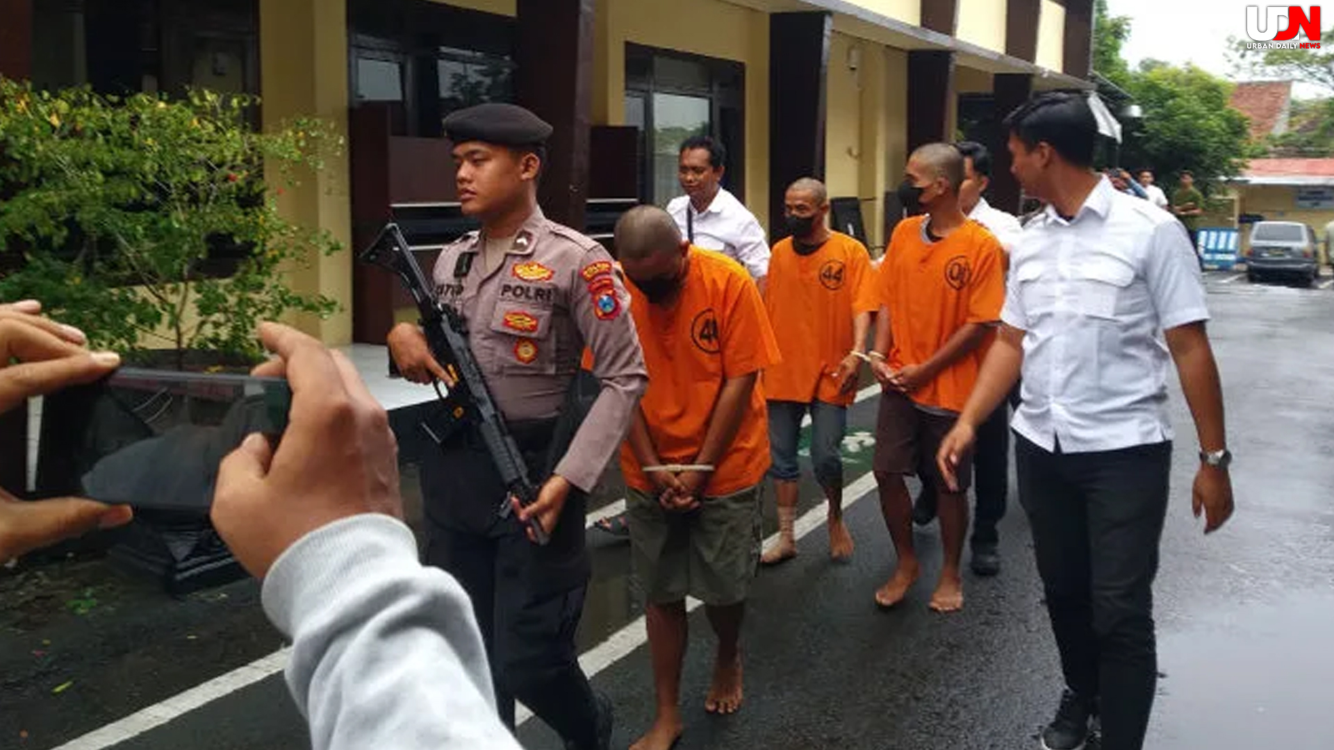 Penganiayaan di Pesta Miras Blitar, 3 Tersangka Ditahan Polisi