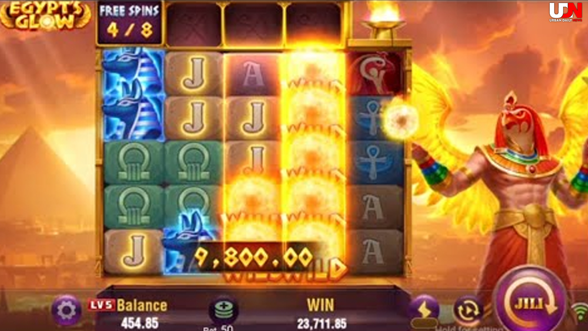 5 Warna Kilau Egypts Glow Slot Membawa Keberuntungan Besar