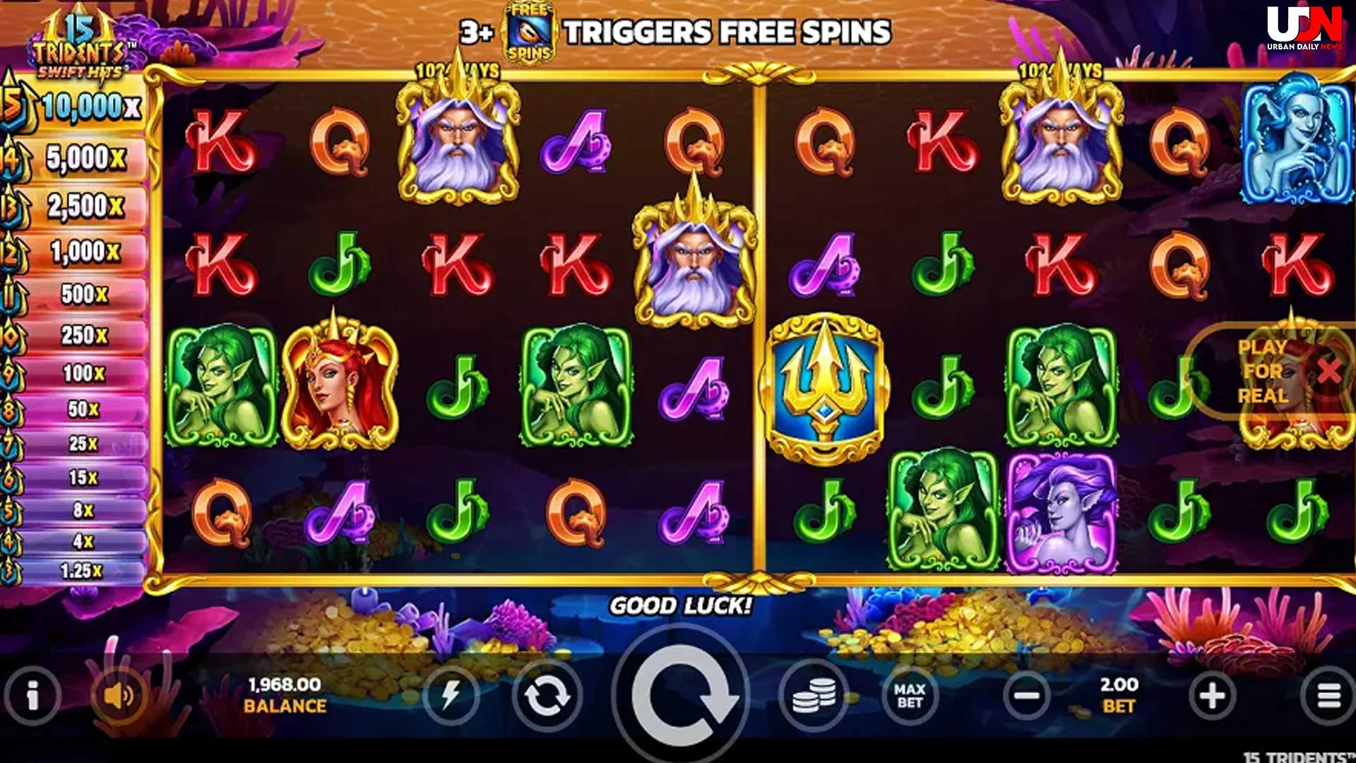 Anak Zaman Sekarang Bahas 15 Tridents di Slot777 Biar Update Terus