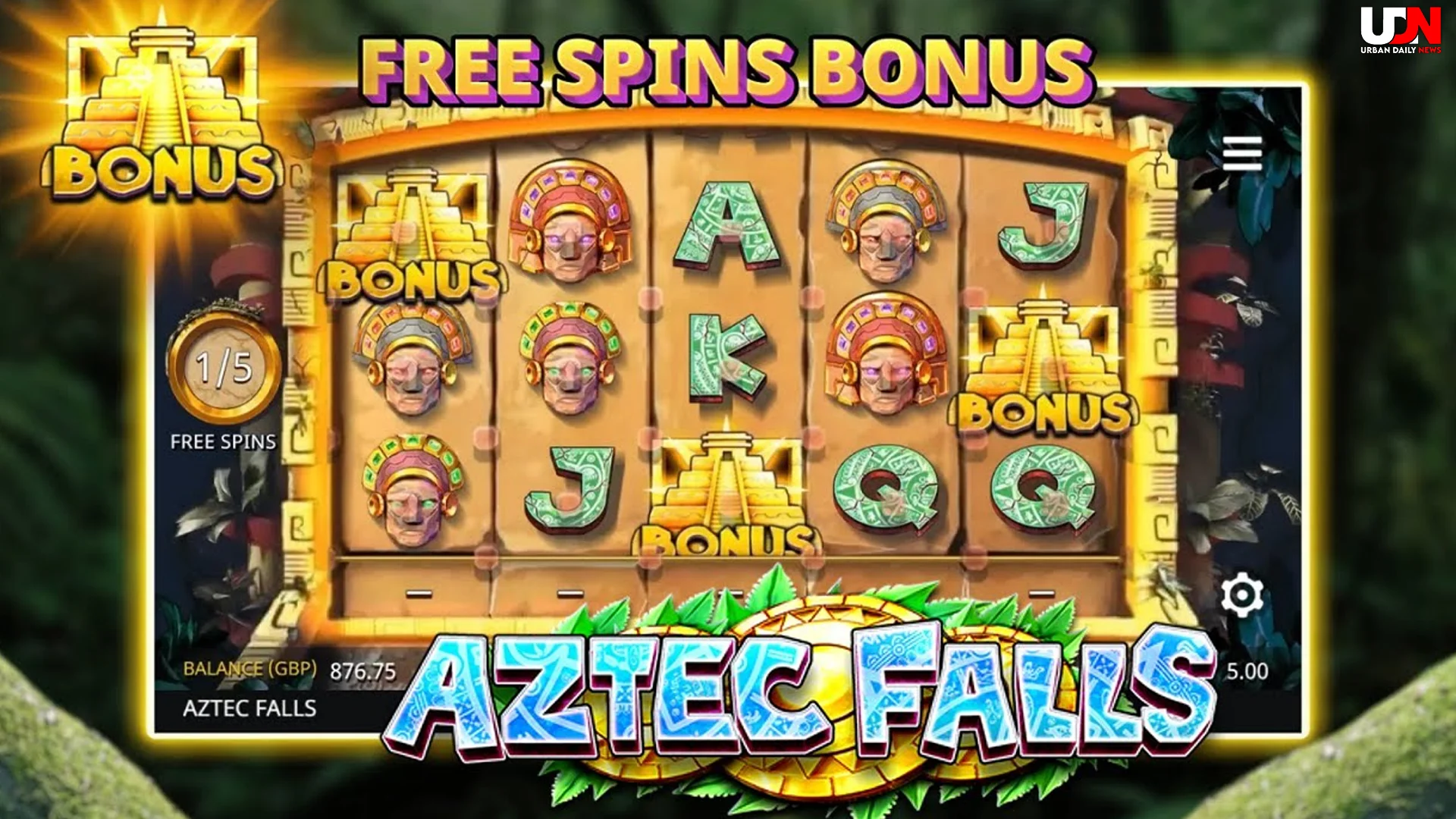 Air Terjun Aztec Falls Hadir Dengan 4 Keajaiban Zaman Dulu