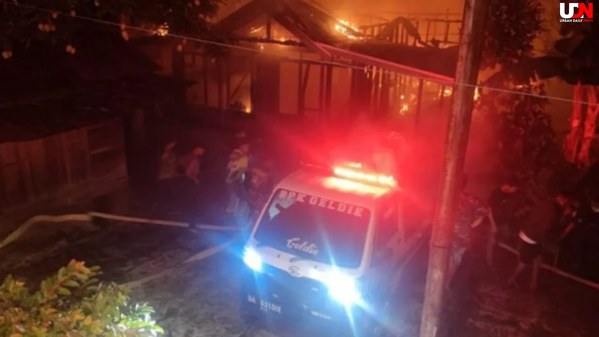 Rumah Hangus Terbakar di Tapin Kalsel, 1 Korban Tewas di Lokasi