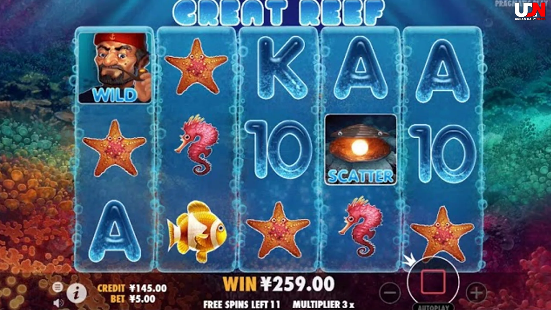 Volatilitas Great Reef Terbagi Menjadi 3 Tingkatan Unik