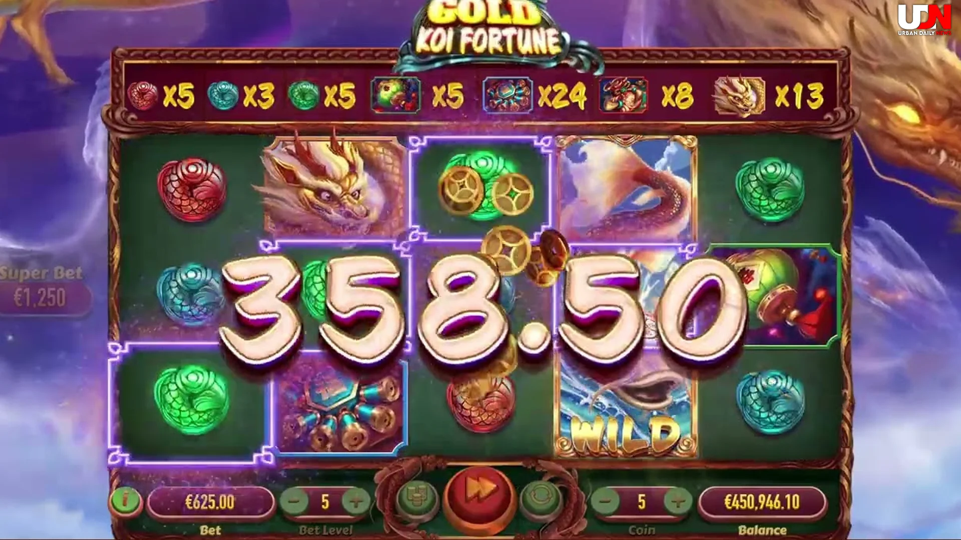 Skema Wild Reward Trend Gold Koi Fortune 2026